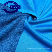 100% polyester cation melange bird-eye mesh fabric